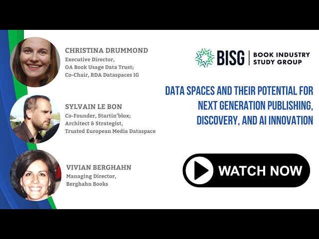 Data Spaces and their Potential for Next Generation Publishing, Discovery, and AI Innovation