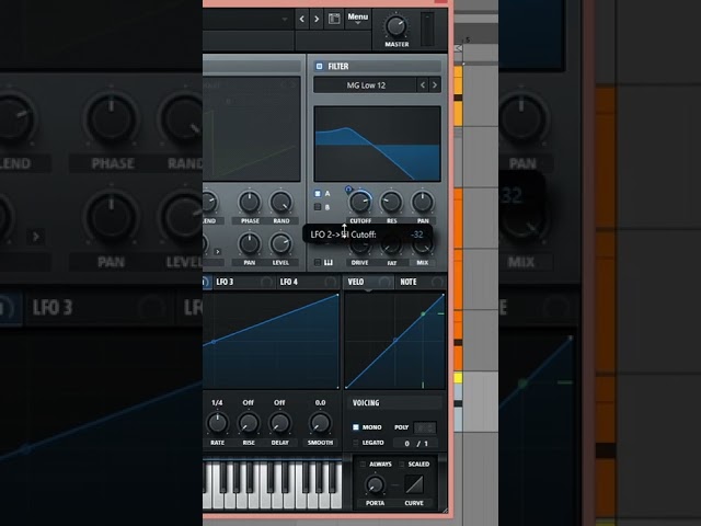 How to make a 'Pulse X' inspired Bass: Part 2 - Serum #shorts