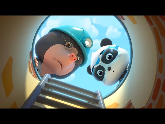 Super Rescue Team Ep 6 - The Water Pipe is Broken, Mr Mole is in Danger | BabyBus TV - Kids Cartoon