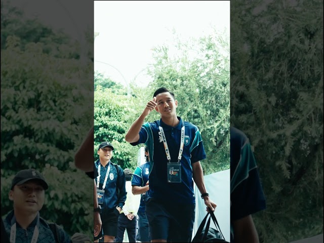 Team Arrival.🏟️📍