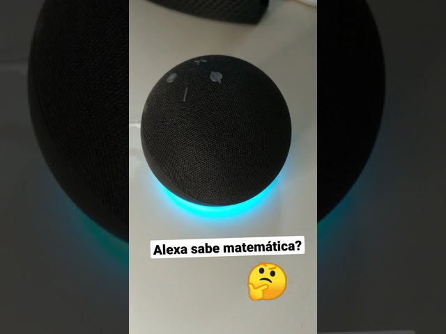 Alexa fazendo cálculos matemáticos 🔢🗣️👏🏽 #shorts #alexa