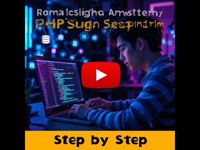 “PHP Signup Page Tutorial | MySQL + Session for Beginners”