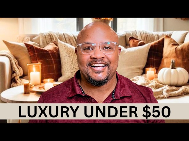 10 Luxury Fall Decor Items Under $50 That Look Expensive