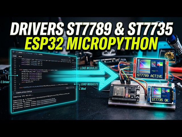 Micropython esp32 st7789 y st7735 2026 05 27