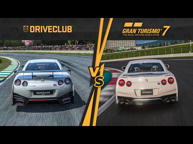 WAIT! This Game is 9 Years Old ❯ DriveClub 🆚 Gran Turismo 7 | Comparison ❯ Nissan GT-R