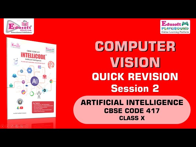 Computer Vision-2 CBSE Code 417 (Artificial Intelligence)