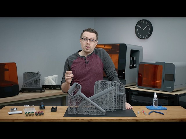 3D Printing Post-Processing: How to Use Finishing Tools For SLA 3D Printed  Parts