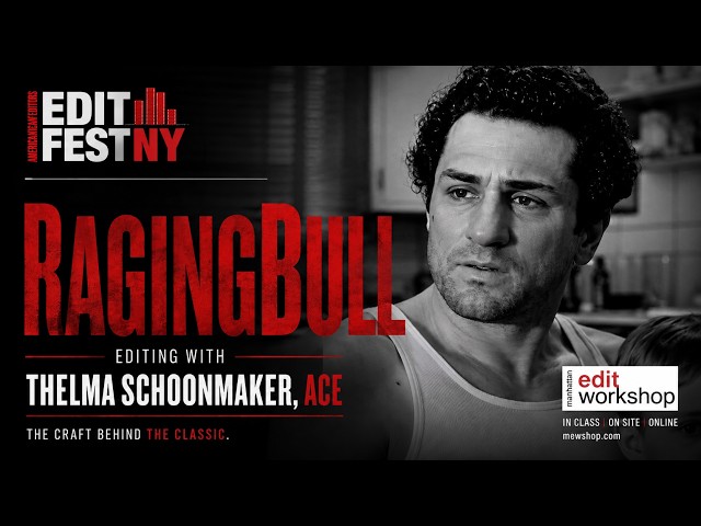 Editing an Improvisational Scene from "Raging Bull" Editor Thelma Schoonmaker, ACE