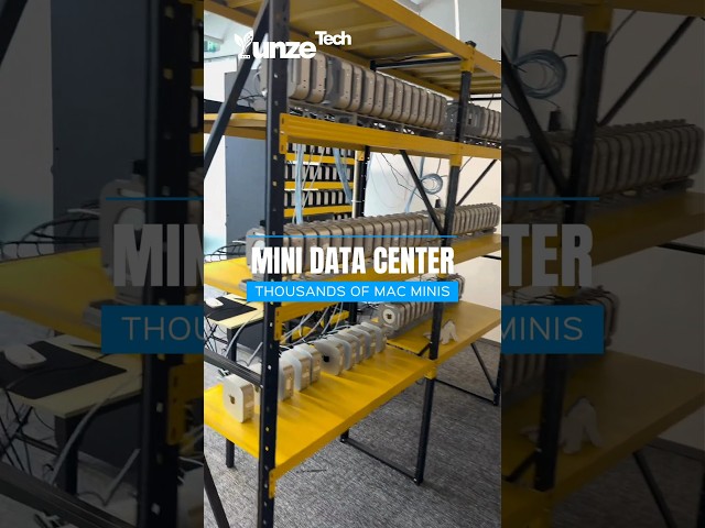 Thousands of Mac minis = One Mini Data Center? This Changes Everything