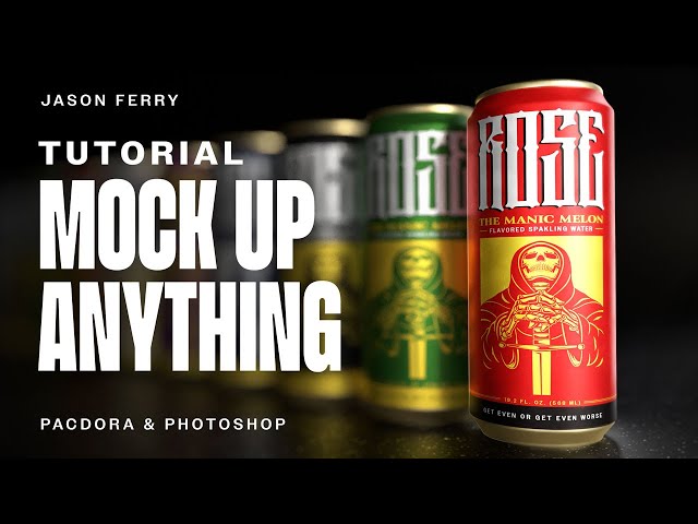 How To Make ANY Photoshop Mockup For Beginners