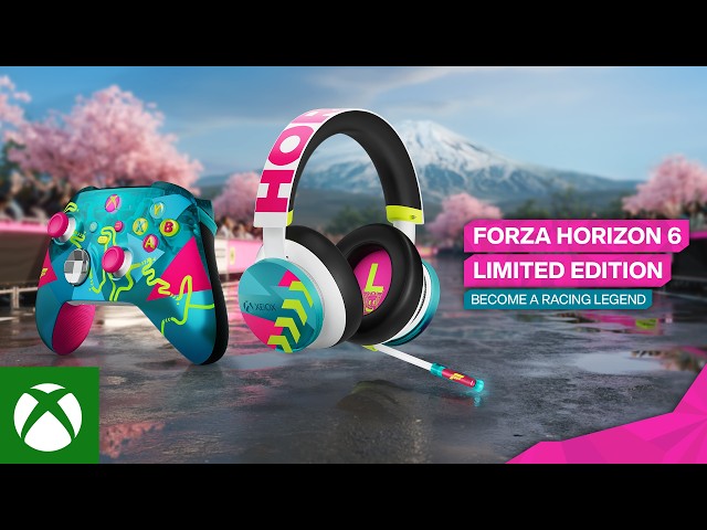 Introducing the Forza Horizon 6 Limited Edition Controller and Headset