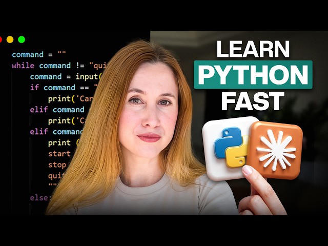 🐍How I’d Learn Python FAST Using AI (Data Science)