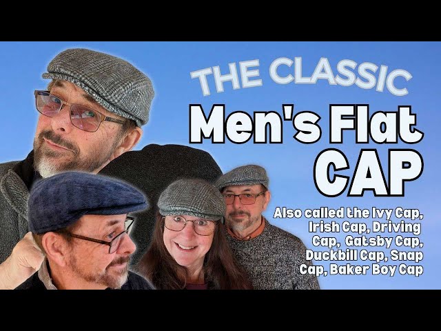 Hat School - The Classic Men's Flat Cap step by step tutorial
