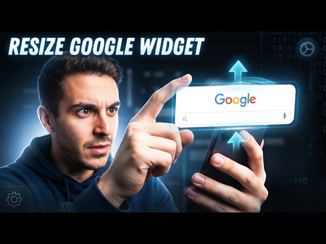 How to Resize and Customize Google Search Bar Widget on Android Home Screen