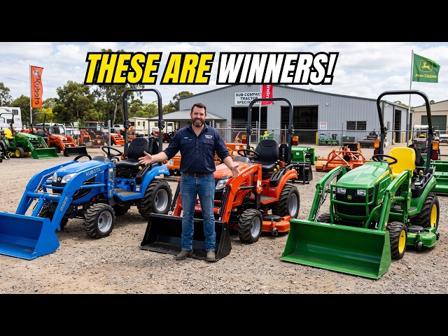6 BEST Sub Compact Tractors 2026! for Homestead or Small Farm