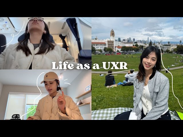 Life as a UX Researcher: business travel, birthday in SF, UX conference, a vlog
