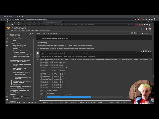Lab 02: PyTorch Lightning and Convolutional NNs (FSDL 2022)