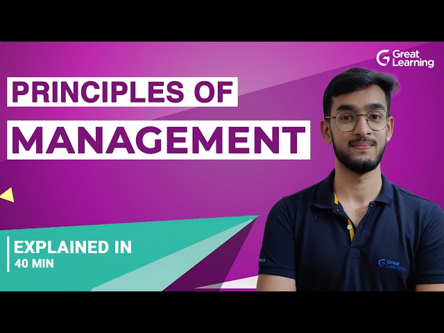 Principles of Management | 14 Principles of Management | Great Learning