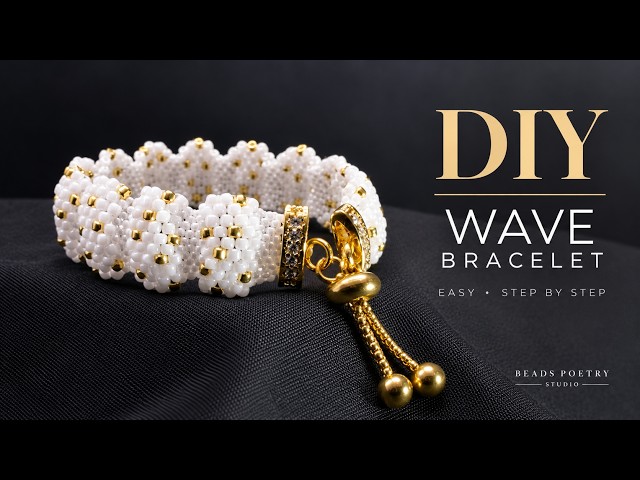 Easy Beaded Bracelet Tutorial | Peyote Stitch with TOHO & Miyuki Beads