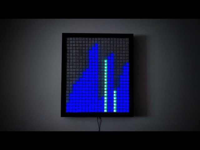What 6 Sorting Algorithms Sound Like on an LED Matrix