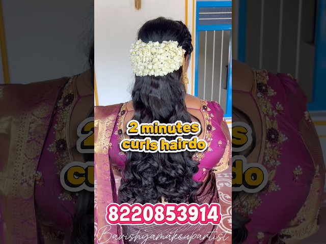 Instant Curly Hair Fix ✨ Easy Hair Extension for Kids to Adults | Quick Hairstyle #shorts