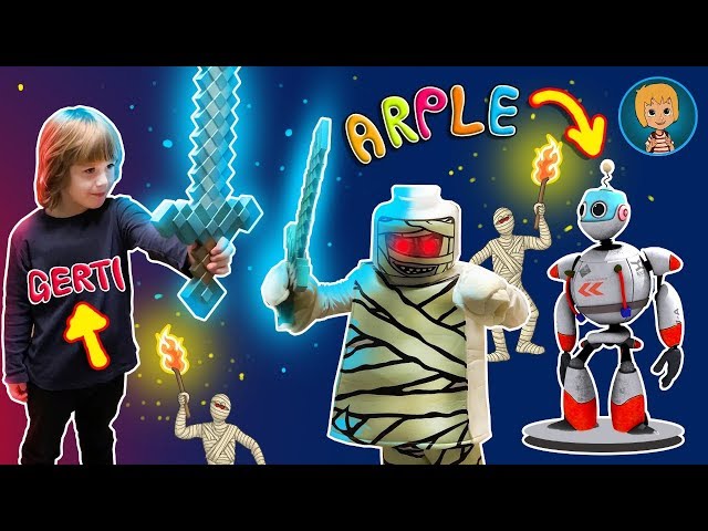 Gerti and ARPLE the Kids Robot | Little Bandits at HOME