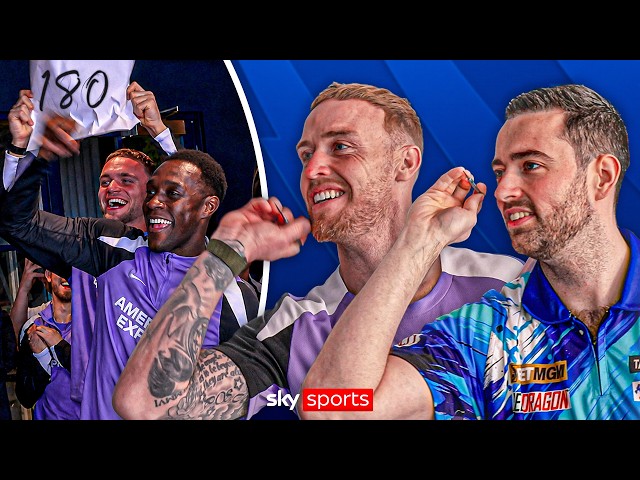 Luke Humphries takes on BEST darts player in Premier League! | Brighton FC Darts Challenge