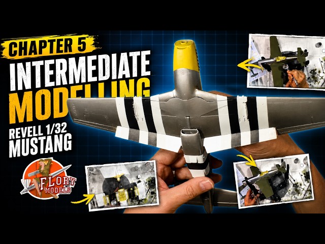 Chapter :5 Intermediate Modelling Revell 1/32 Mustang (Camo work)