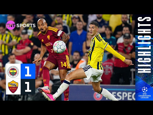 Frustrating Draw In Istanbul! 😤 | Fenerbahçe 1-1 Roma | UEFA Champions League Highlights