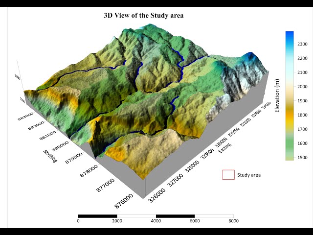 How to create 3D Surface Mapping Using Surfer Software