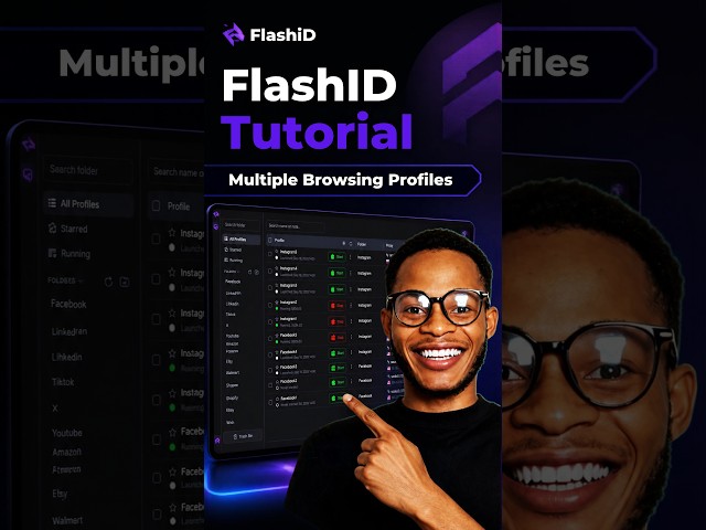 FlashID Tutorial: Multiple Browsing Profiles
