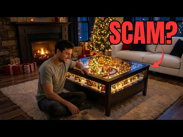 MerryGlow Christmas Coffee Table Review - Real or Fake?