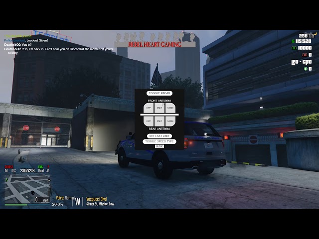 RHG's SAFR FiveM - Police Interaction Script Testing / Patrol