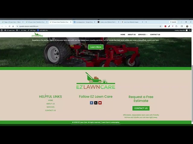 WEB 2500 | Create a homepage