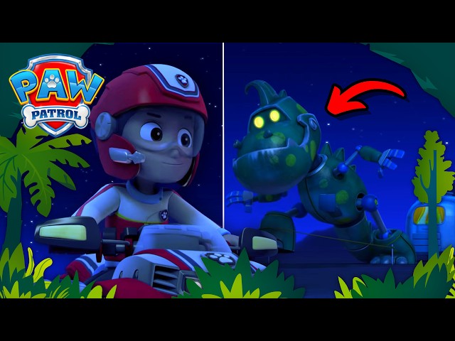 Late-Night Rescue Mission! 🌌 | PAW Patrol Dino Rescues 🦖