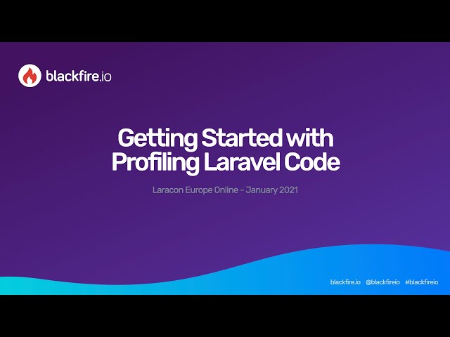 Getting Started with Profiling Laravel Code