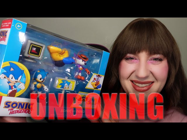 sonic the hedgehog unboxing asmr