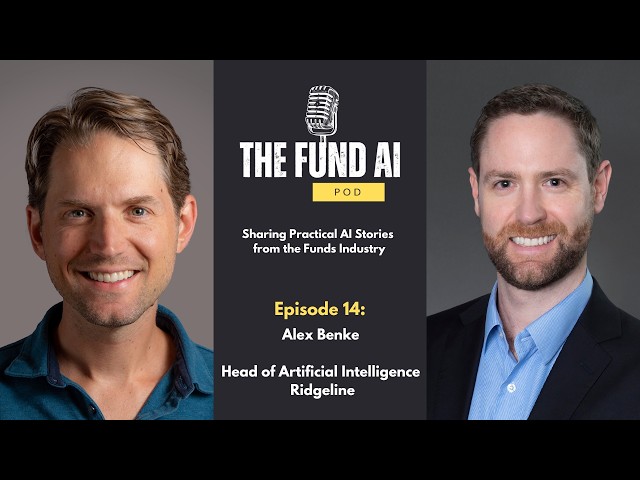 EP14: Alex Benke – Head of Artificial Intelligence at Ridgeline