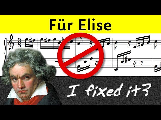 When you REFUSE to play 'Für Elise' as written!
