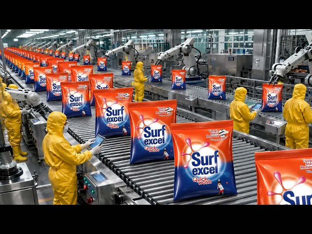Inside the 100-Ton Detergent Plant – The HYPNOTIC Spray Drying of Modern Washing Powder Production