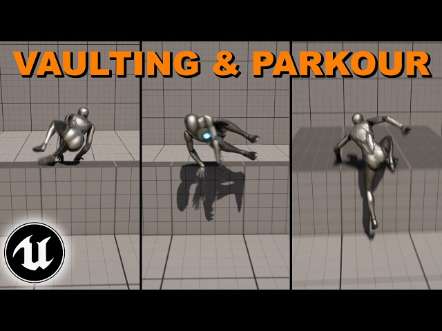 Vaulting & Climbing (Parkour) Part 1 - Unreal Engine 5 Tutorial