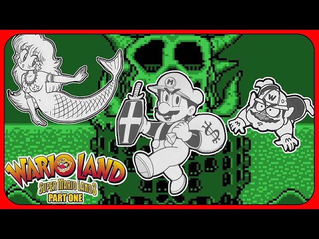 The Manga Adventures of Super Mario Land 3: Wario Land! (Part One)