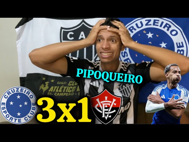 REACT CRUZEIRO 3x1 VITÓRIA BRASILEIRÃO HIGHLIGHTS | CRUZEIRO WINS AFTER COMING FROM BEHIND