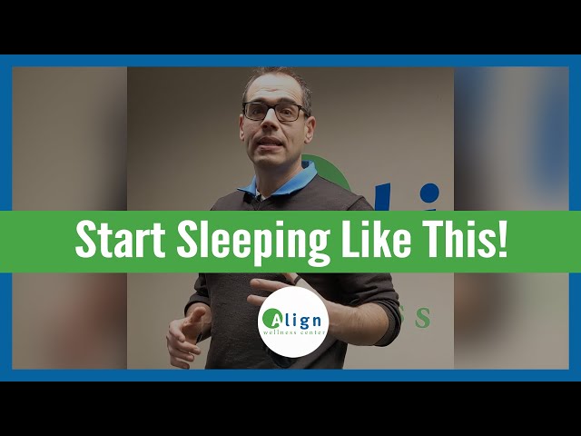 Steps to sleep on your back every night I Face up while you sleep