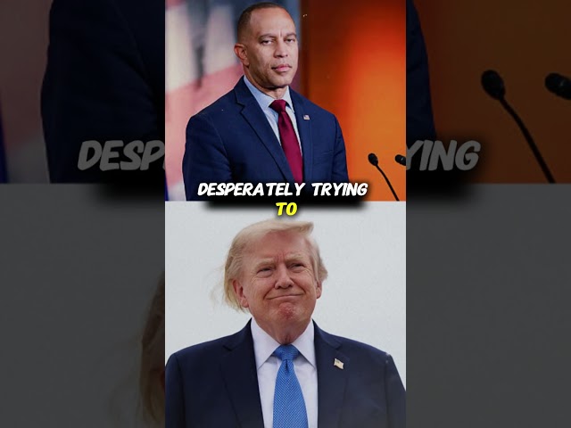 What Hakeem Jeffries Just Said About Trump Changed Everything! 😳🔥 #Shorts