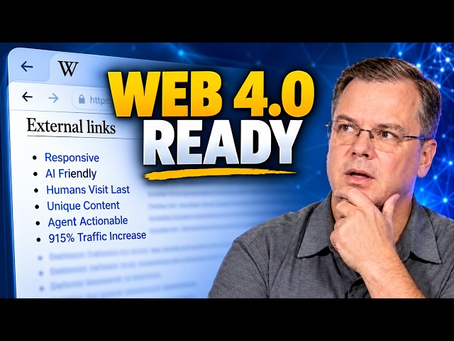 Is Your Website Ready For AI? The Web 4.0 Shift!