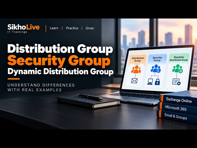 Distribution Group vs Security Group vs Dynamic Distribution Group | Exchange Server Lab #11