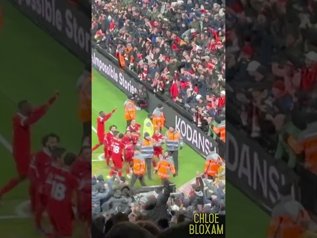 When Liverpool unleash the POWER of Anfield 😱🔴 | Liverpool 4-3 Fulham #liverpoolfc #premierleague