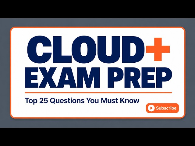 CompTIA Cloud+ Exam Review Questions and Answers: Full PBQ & Scenario Walkthrough #comptia #examprep