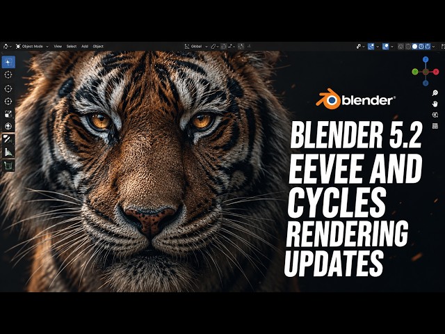 blender 5.2 eevee and cycles rendering updates